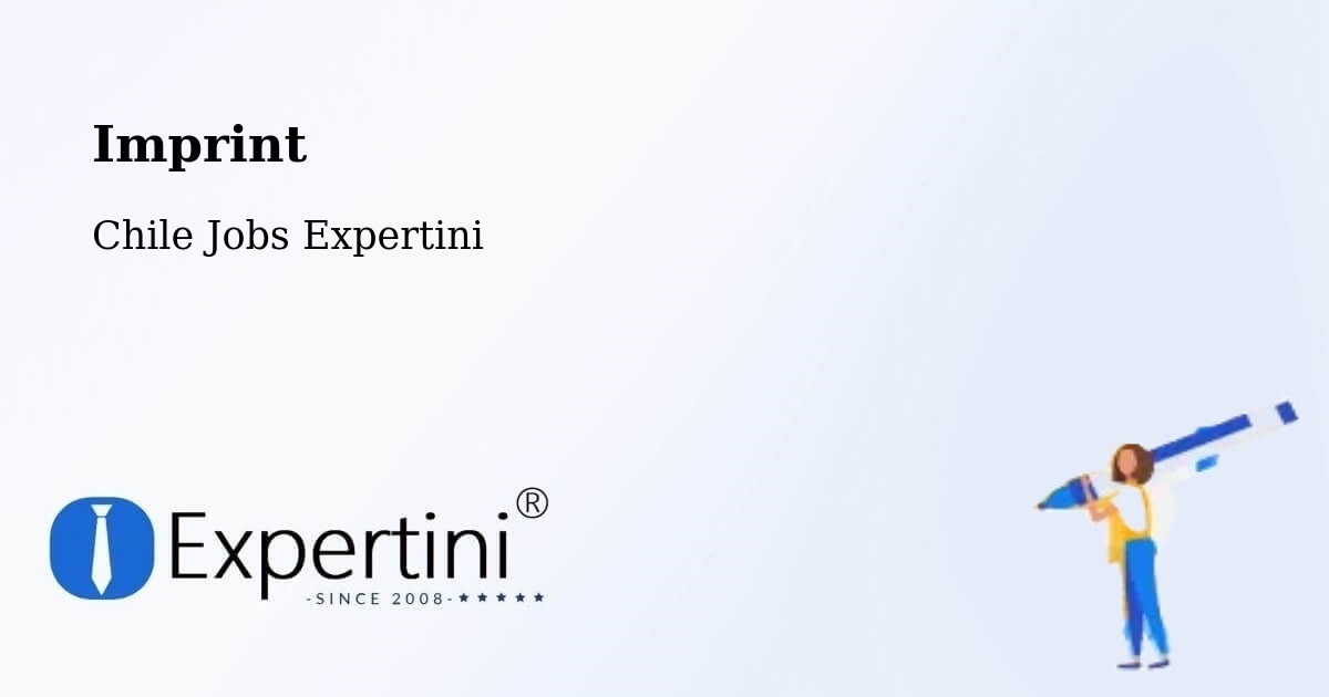 Imprint – Tocopilla - Chile Jobs Expertini